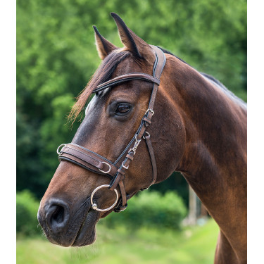 Capezzone Waldhausen in cuoio anatomico Marrone