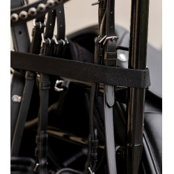 Carrello da scuderia in metallo Waldhausen Nero