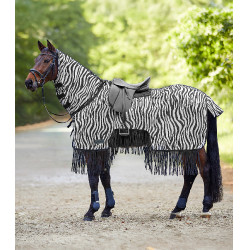 Camicia anti-mosche Waldhausen con frange Zebra