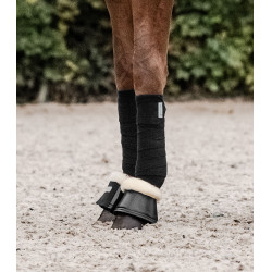 Campanelle Waldhausen in pelle d'agnello Nero