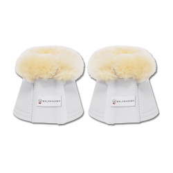 Campanelle Waldhausen in pelle d'agnello Bianco