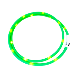 Collare luminoso a LED Waldhausen Verde
