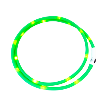 Collare luminoso a LED Waldhausen Verde