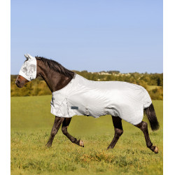 Coperta anti-mosche Waldhausen Protect Grigio argento / grigio