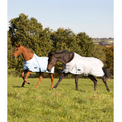 Coperta anti-mosche Waldhausen Protect Grigio argento / grigio