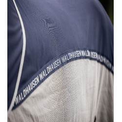 Coperta estiva anti-mosche Walshausen Cooler Blu notte / grigio Multicolore