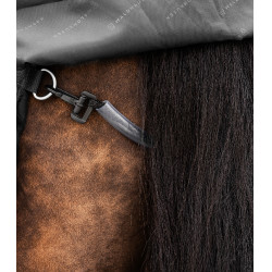 Coperta da esterno High Neck Waldhausen Scandic 100 g Nero