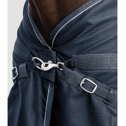 Coperta da esterno High Neck Waldhausen Scandic 100 g Blu notte