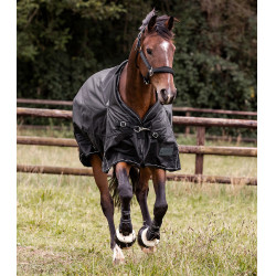 Coperta da esterno leggera Waldhausen Scandic Nero