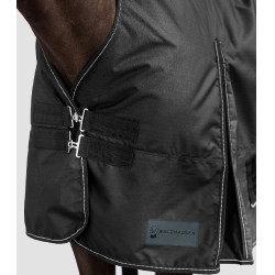 Coperta da esterno Waldhausen Nordic High Neck 200 g Nero Coperta da esterno Waldhausen Nordic High Neck 200 g Nero