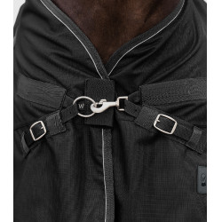 Coperta da esterno Waldhausen Scandic 200 g Nero