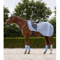 Coperta da equitazione anti-mosche Waldhausen Rom Blu pastello Coperta da equitazione anti-mosche Waldhausen Rom Blu pastello