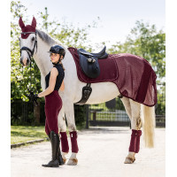 Coperta da equitazione anti-mosche Waldhausen Rom Blu pastello