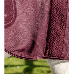 Coperta da equitazione anti-mosche Waldhausen Rom Rosso vellutato