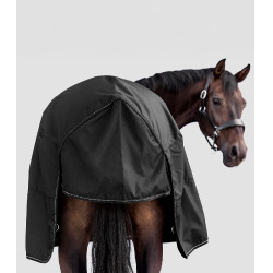 Coperta da esterno in pile Waldhausen Nordic Nero