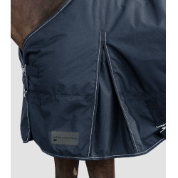 Coperta da esterno in pile Waldhausen Nordic Blu notte