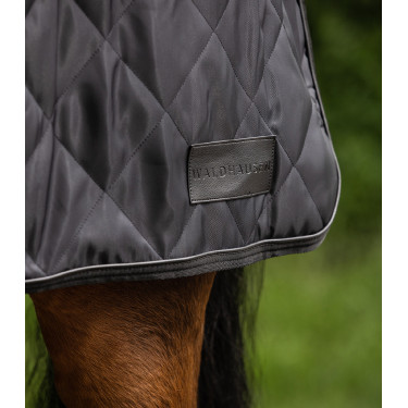 Coperta da passeggio Waldhausen Exclusive 50 g Nero