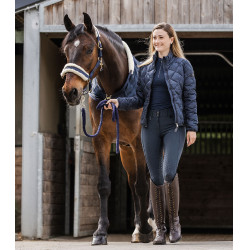 Coperta da passeggio Waldhausen Exclusive 50 g Blu notte