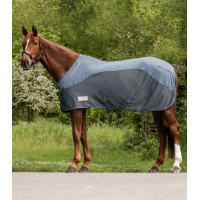 Coperta antimosche in pile Waldhausen Comfort Blu craie