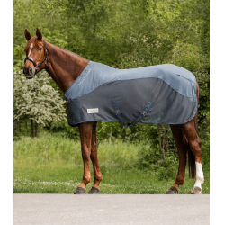 Coperta antimosche in pile Waldhausen Comfort Blu craie Coperta antimosche in pile Waldhausen Comfort Blu craie