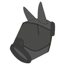Maschera anti-mosche anti-UV Equithème Teddy