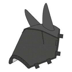 Maschera anti-mosche anti-UV Equithème Halter