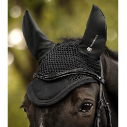 Cuffia anti mosche Waldhausen Competition Nero / nero