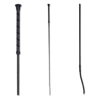Frustino da dressage antiscivolo Waldhausen Nero Frustino da dressage antiscivolo Waldhausen Nero
