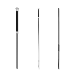 Frustino da dressage Waldhausen Noblesse Nero