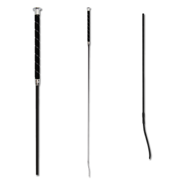 Frustino da dressage Waldhausen con manico in velluto