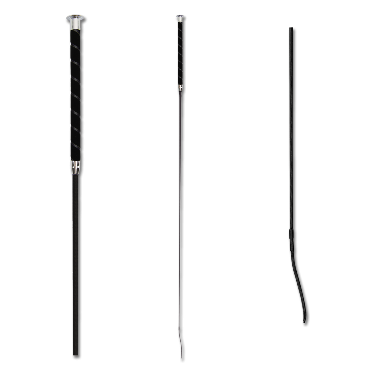 Frustino da dressage Waldhausen con manico in velluto
