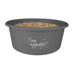 Mangiatoia con coperchio Waldhausen Grigio