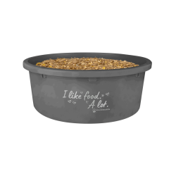 Mangiatoia XL con coperchio Waldhausen Grigio