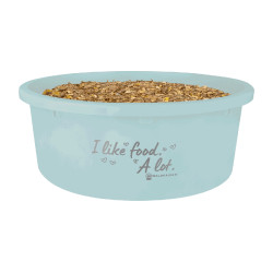 Mangiatoia XL con coperchio Waldhausen Turchese Blu