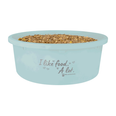 Mangiatoia XL con coperchio Waldhausen Turchese Blu