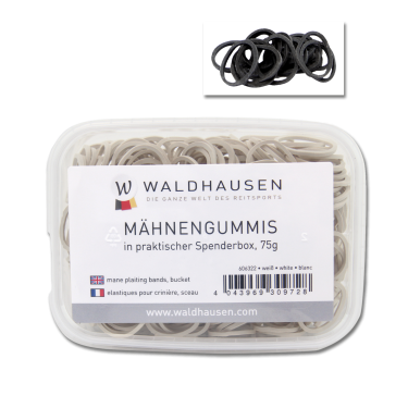 Elastici per criniera Waldhausen con scatola distributrice Elastici per criniera Waldhausen con scatola distributrice
