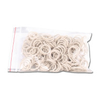 Elastici Waldhausen criniera sacchetto piccolo 50 g Bianco