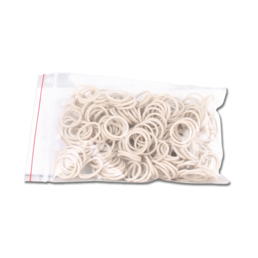 Elastici Waldhausen criniera sacchetto piccolo 50 g Bianco