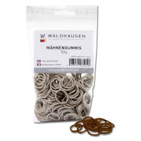 Elastici Waldhausen criniera sacchetto piccolo 50 g Marrone Elastici Waldhausen criniera sacchetto piccolo 50 g Marrone