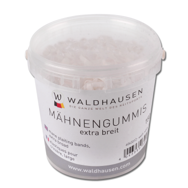 Elastici Waldhausen extra larghi in secchio Bianco