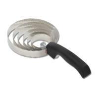 Striglia metallica rotonda Waldhausen Nero