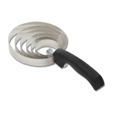 Striglia metallica rotonda Waldhausen Nero