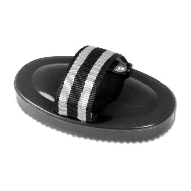 Striglia Waldhausen in plastica dura Nero