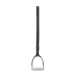 Staffile Waldhausen in cuoio Nero