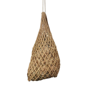 Rete fieno equitazione in juta Waldhausen 5x5 cm