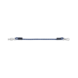 Fissaggio elastico Waldhausen per box e scuderia 55 cm Blu notte / bianco