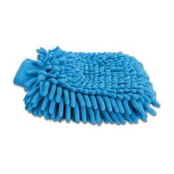 Guanto da toelettatura in microfibra Waldhausen Blu azzurro