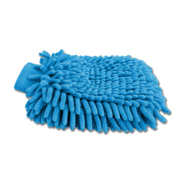 Guanto da toelettatura in microfibra Waldhausen Blu azzurro