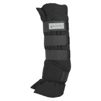 Stinchiere da scuderia Waldhausen in confezione da 2 Nero / nero