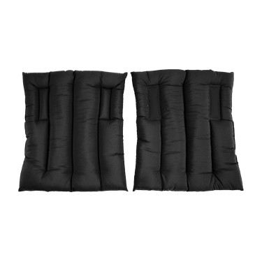 Stinchiere da scuderia Waldhausen in confezione da 2 Nero / nero